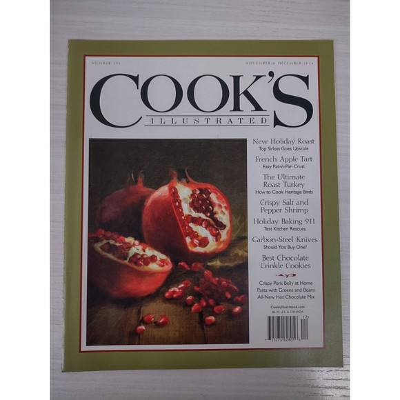 Cook's Illustrated Cooking Food & Meal Chef Magazine Lot | 2014-2016 | Lot of 4 - Picture 7 of 9